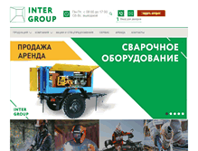 Tablet Screenshot of intergrup.org